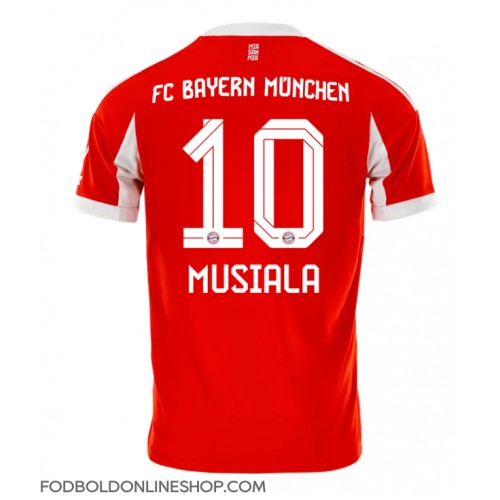 Bayern Munich Jamal Musiala #10 Hjemmebanetrøje 2025-26 Kortærmet